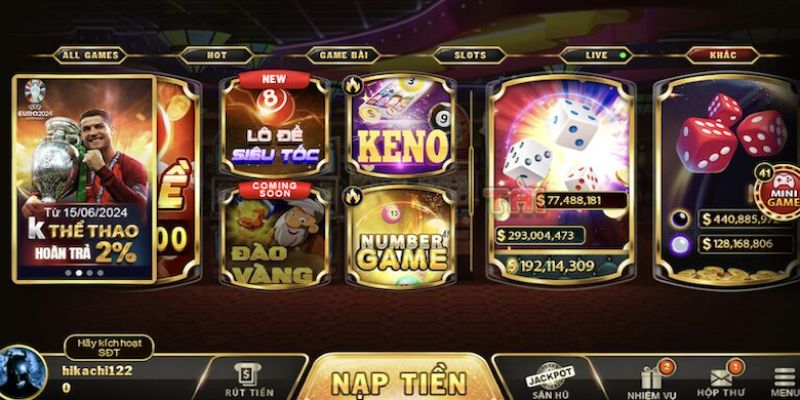 Tìm hiểu về các hình thức giải trí game Keno 789WIN